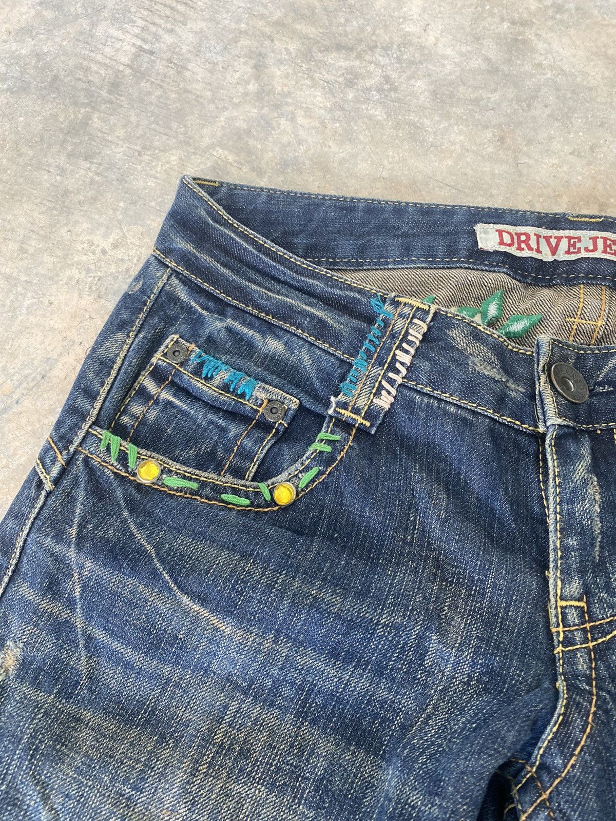 Hysteric Glamour Flare ☠️ Drive Jeans Mud Wash Punk Grunge Lgb Size US 30 / EU 46 - 8 Thumbnail