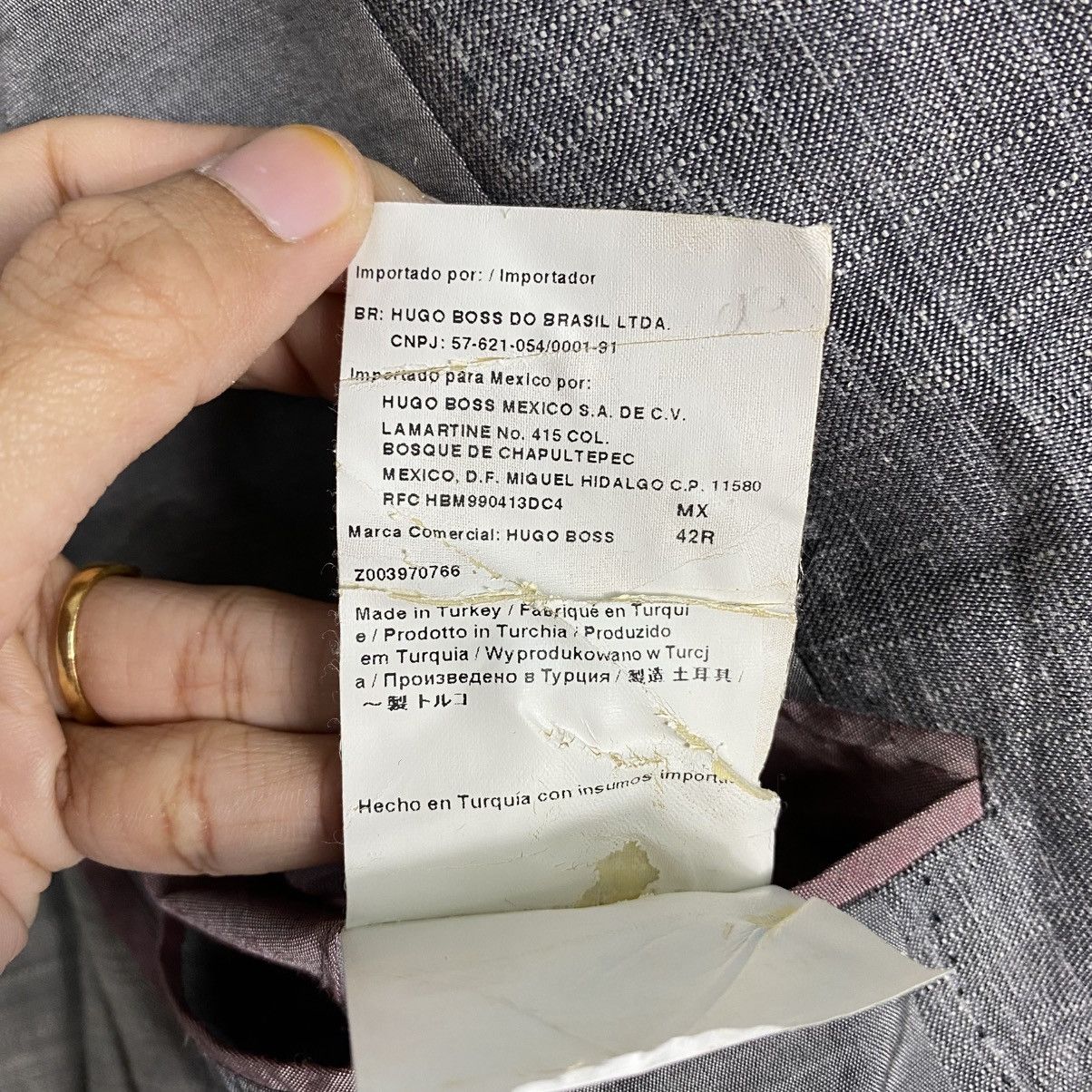 Hugo Boss 📌Vintage Coats Jacket Hugo Boss Double Breast Tartan Size US L / EU 52-54 / 3 - 22 Thumbnail