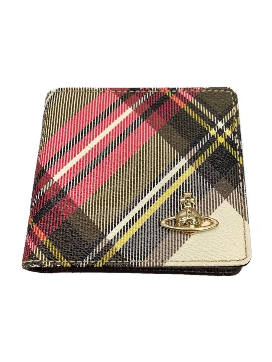 Vivienne Westwood Plaid Orb Leather Wallet Size ONE SIZE - 1 Thumbnail