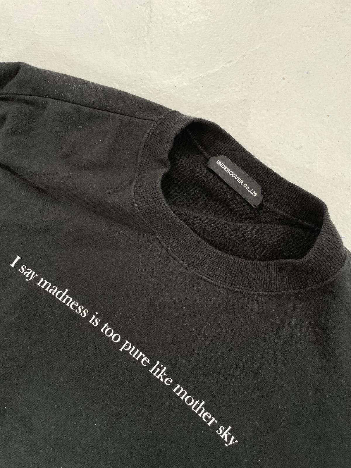 Undercover Undercover I say madness crewneck Size US M / EU 48-50 / 2 - 2 Thumbnail