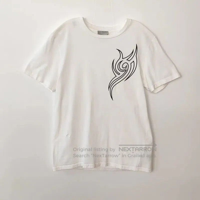 Dior Dior White Men's Cotton T-Shirt . Size US M / EU 48-50 / 2 - 1 Thumbnail