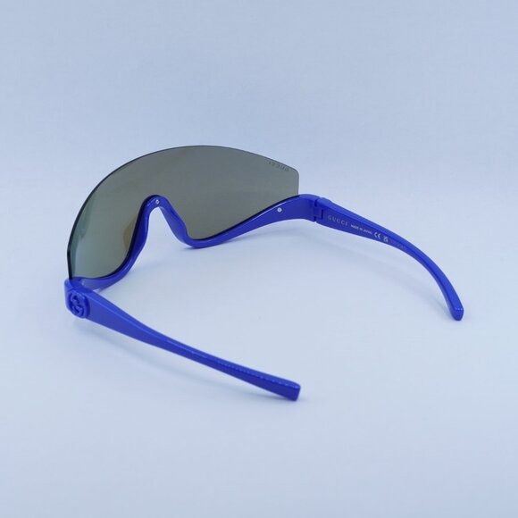 Gucci Gucci GG1650S 010 Sunglasses Blue Frame - Lowest Price! Size ONE SIZE - 6 Thumbnail