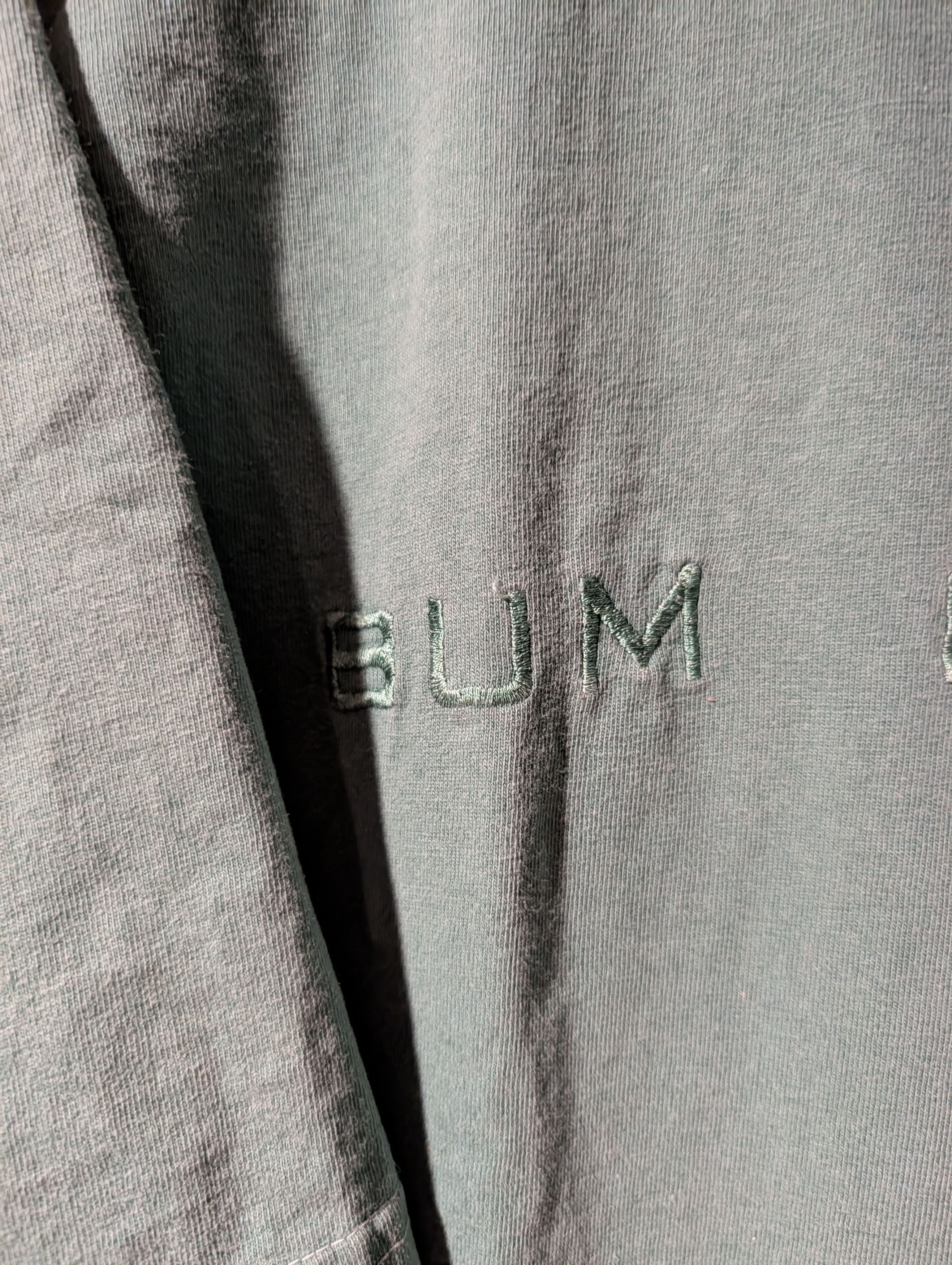 B.U.M Equipment Vintage BUM Equipment T-Shirt Embroidered Logo 90s Oversize Size US M / EU 48-50 / 2 - 3 Thumbnail
