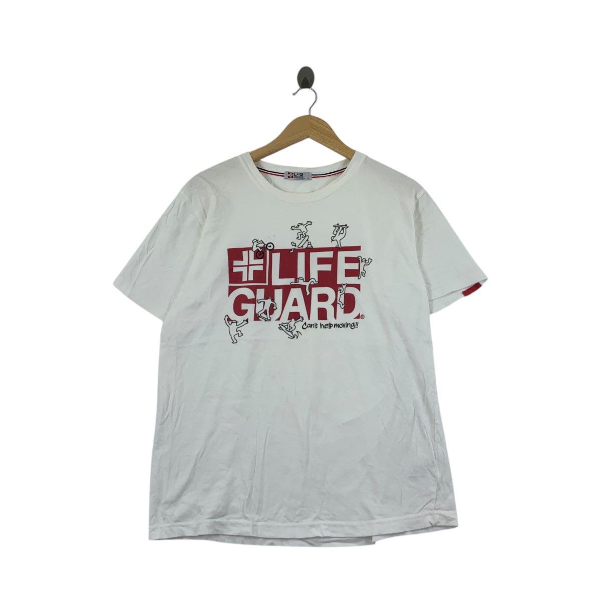 Vintage LIFE GUARD USA Japan Store Collection Skate Surf Tee Shirt Size US M / EU 48-50 / 2 - 1 Thumbnail