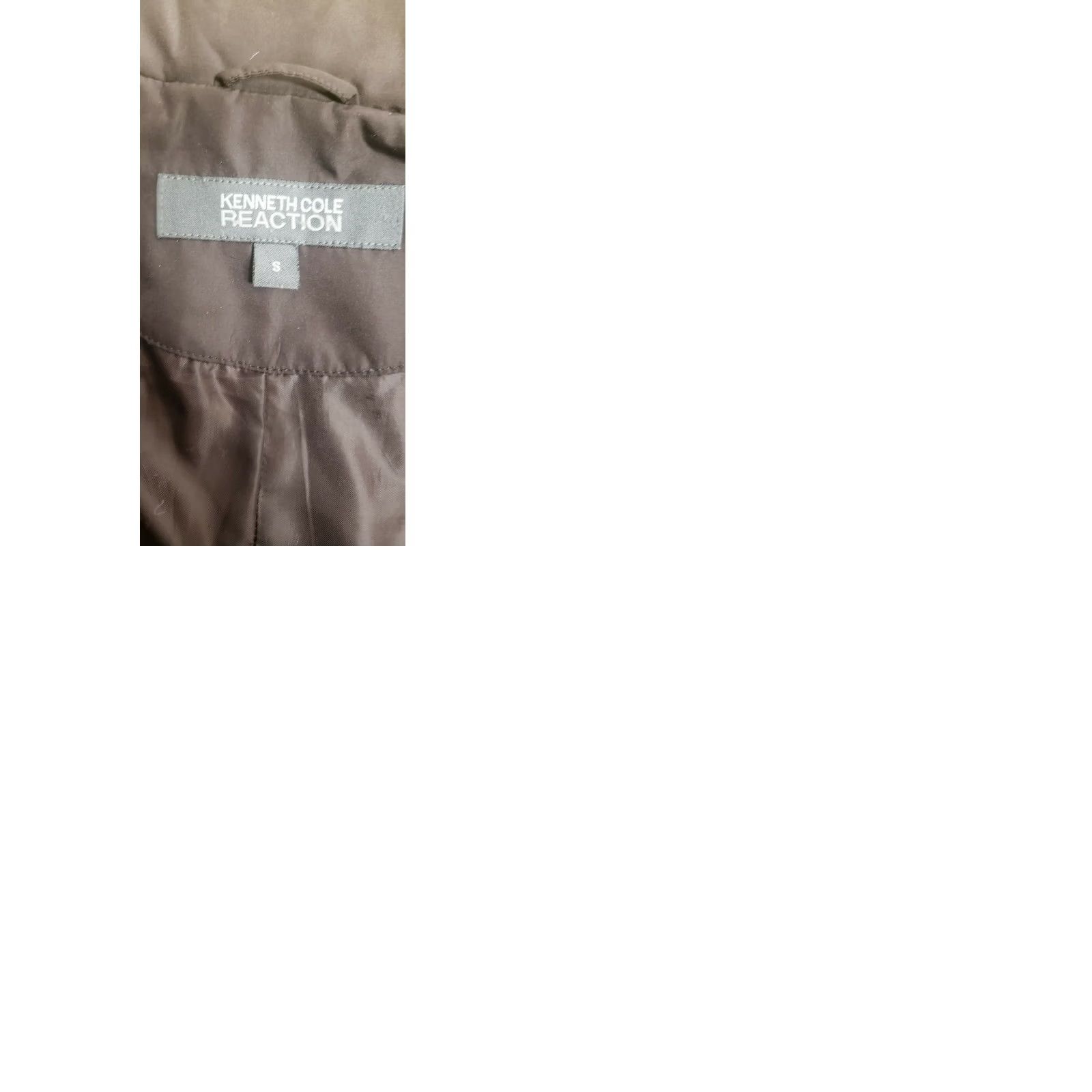 Kenneth Cole Kenneth Cole Reaction Down Jacket Zip Up Puffer Outerwear Coat Small Dark Brown Women Size S / US 4 / IT 40 - 9 Thumbnail