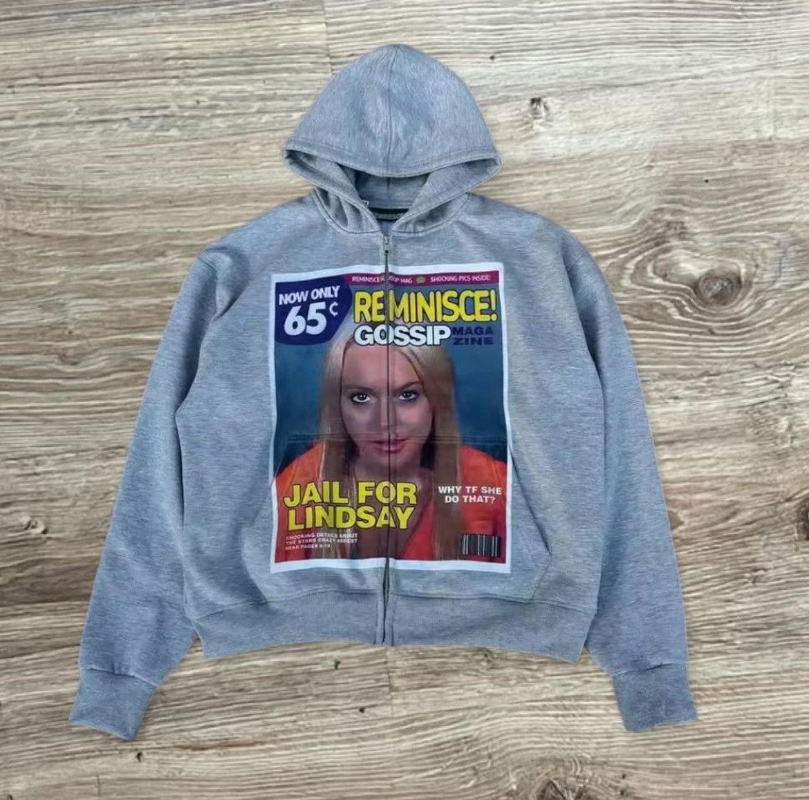 Other Y2k archive baggy grey hoodie Size US S / EU 44-46 / 1 - 1 Thumbnail