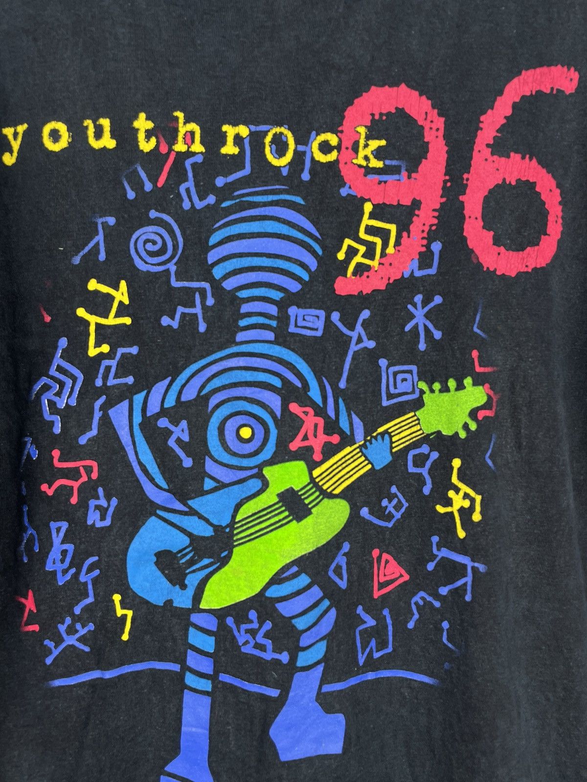 Band Tees Vintage 90s Youth Rock 96 festival t shirt Size US M / EU 48-50 / 2 - 5 Thumbnail