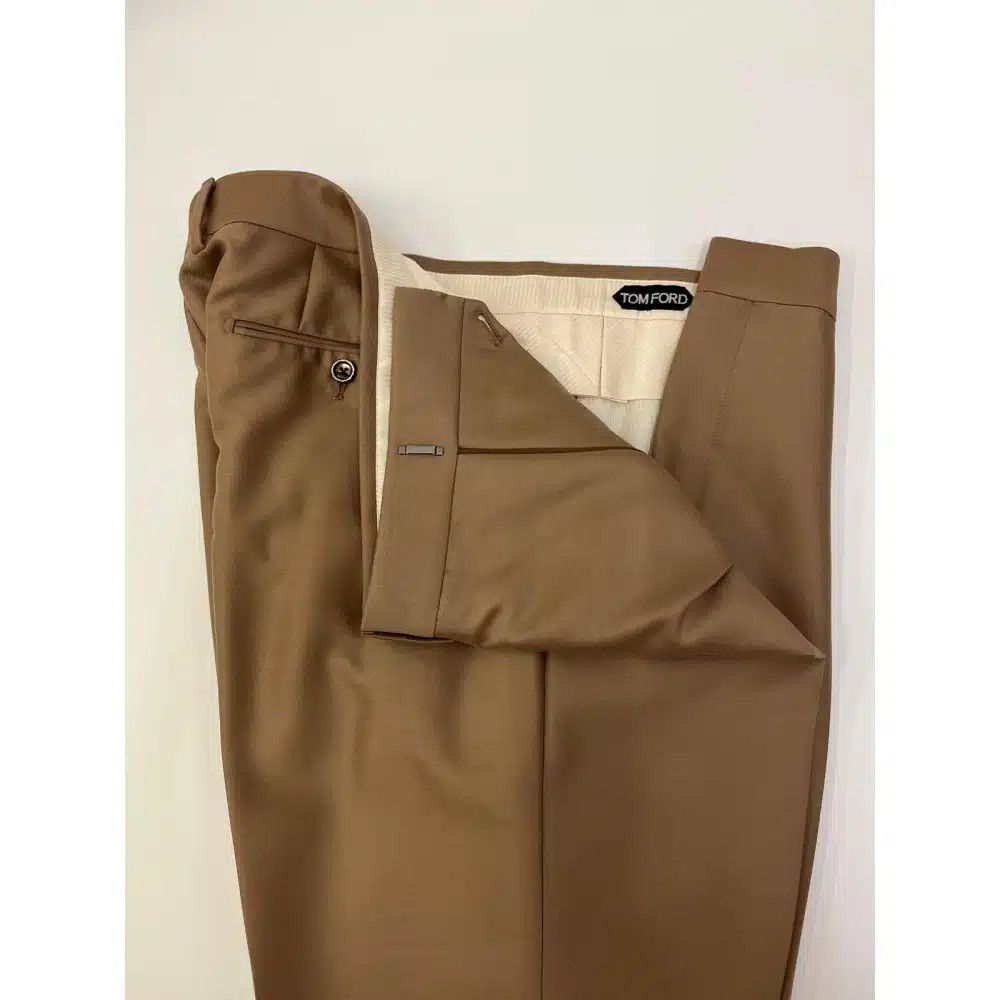 Tom Ford o1sndg0825 61004B Formal Pant in Brown Size US 38 / EU 54 - 3 Thumbnail