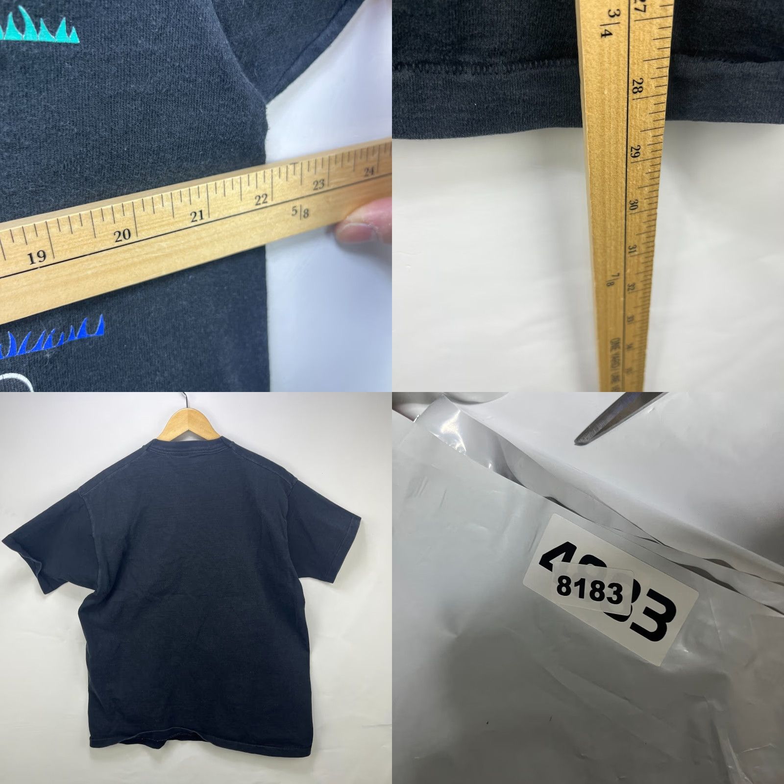 Disney VINTAGE Mickey Mouse Disney T-Shirt XL Black Men 90s Trippy Single Stitch Faded Size US XL / EU 56 / 4 - 8 Thumbnail