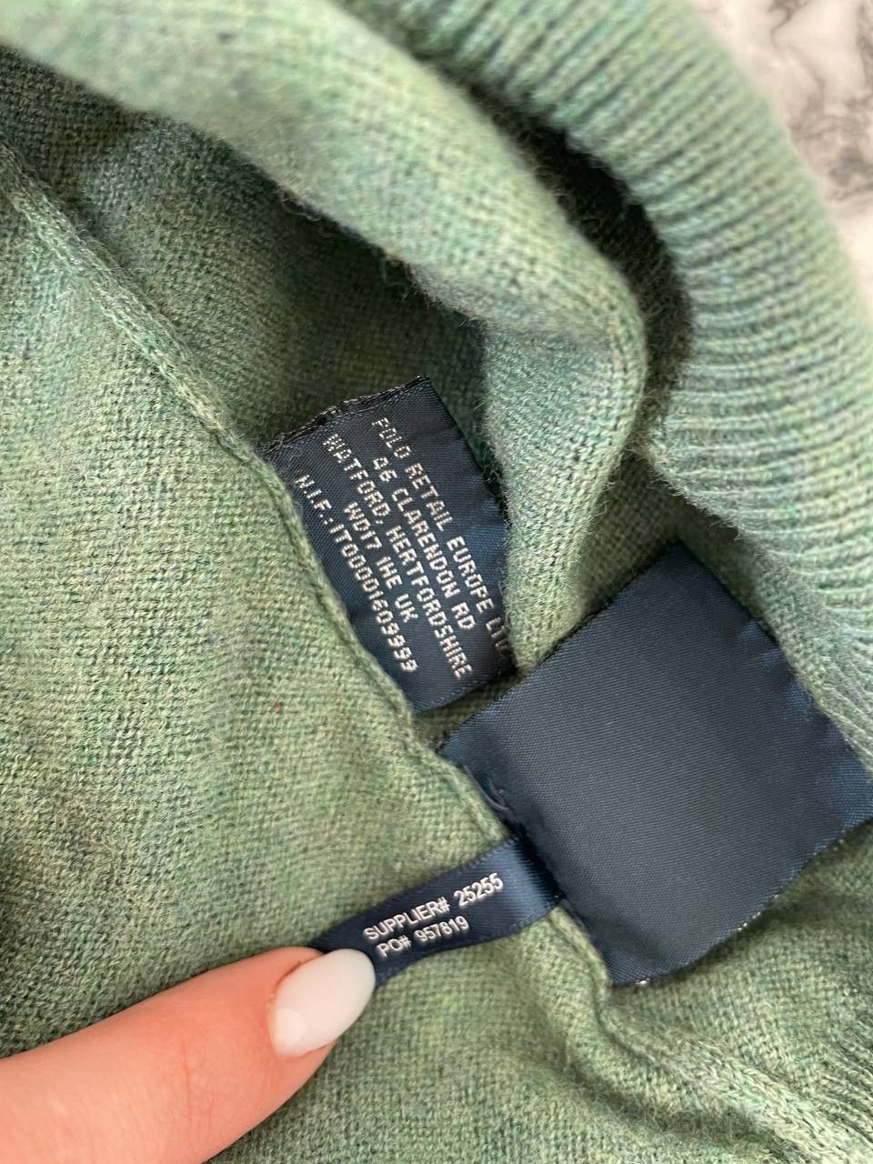 Polo Ralph Lauren Vintage Ralph Lauren Merino Wool Men's Green Sleeveless Size US L / EU 52-54 / 3 - 12 Thumbnail