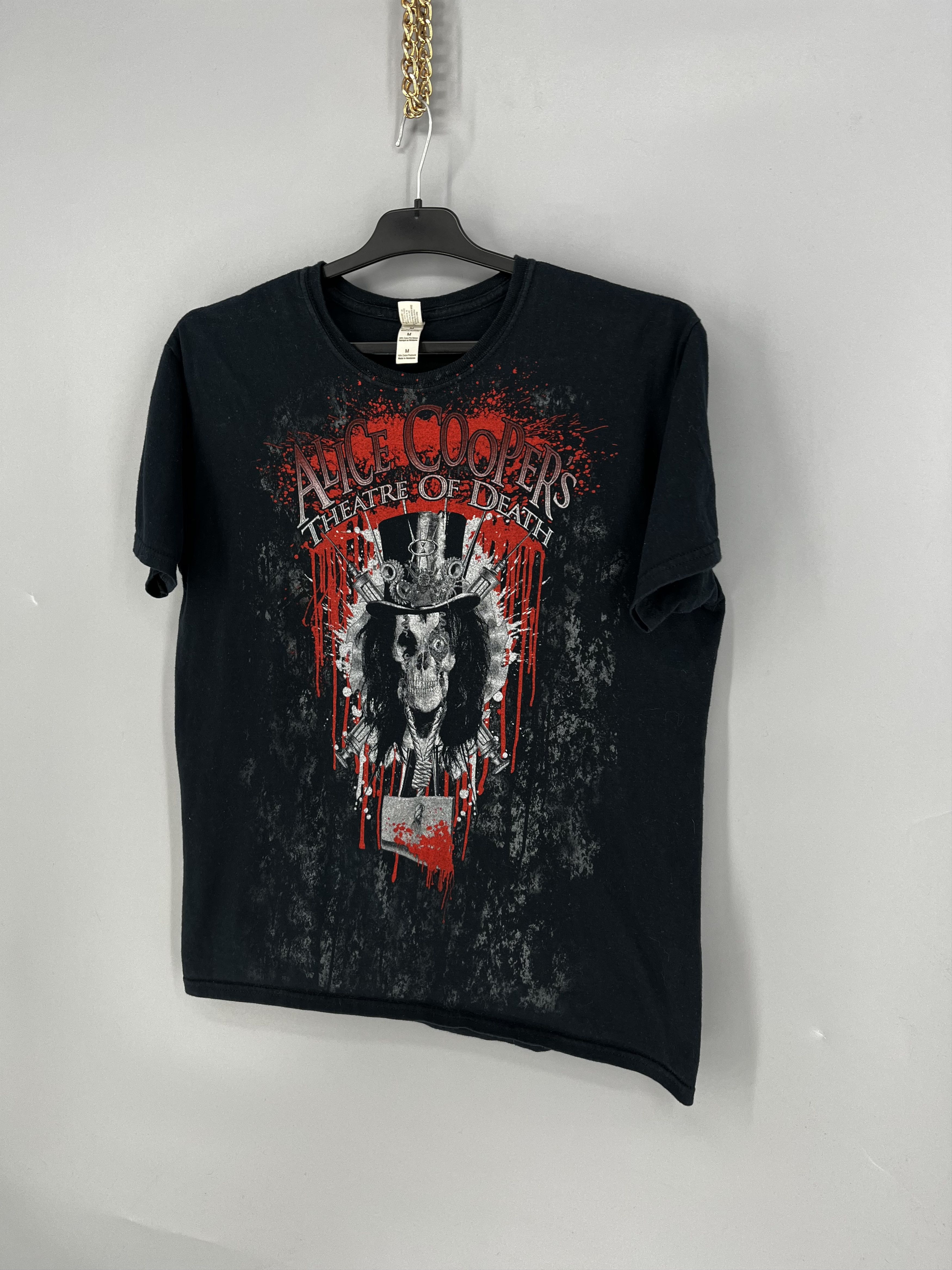 Band Tees Vintage Y2K Alice Cooper Band Skulls Dead Face Horror Tee Size US L / EU 52-54 / 3 - 3 Thumbnail