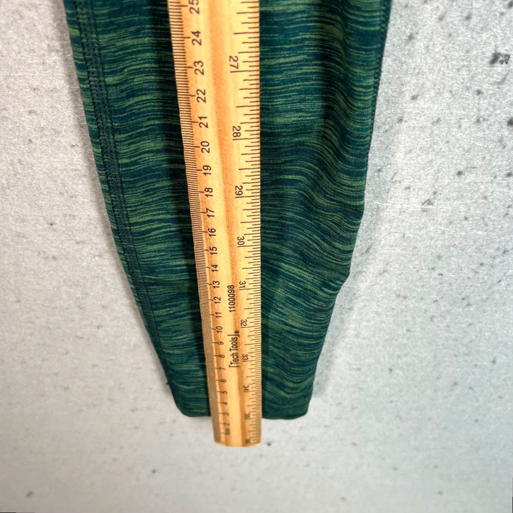 Outdoor Voices Outdoor Voices Leggings High-Rise Green Size Small Athletic Gym Womens Size 28" / US 6 / IT 42 - 6 Thumbnail