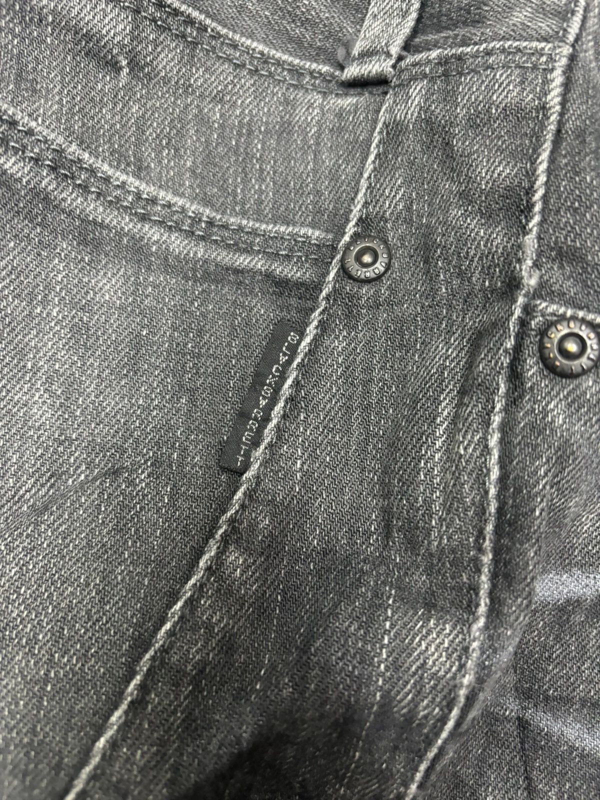 Black Barrett SS2014🔥BLACK BARRETT CLAWMARK DENIM BY NEIL BARRETT JEANS Size US 30 / EU 46 - 11 Thumbnail