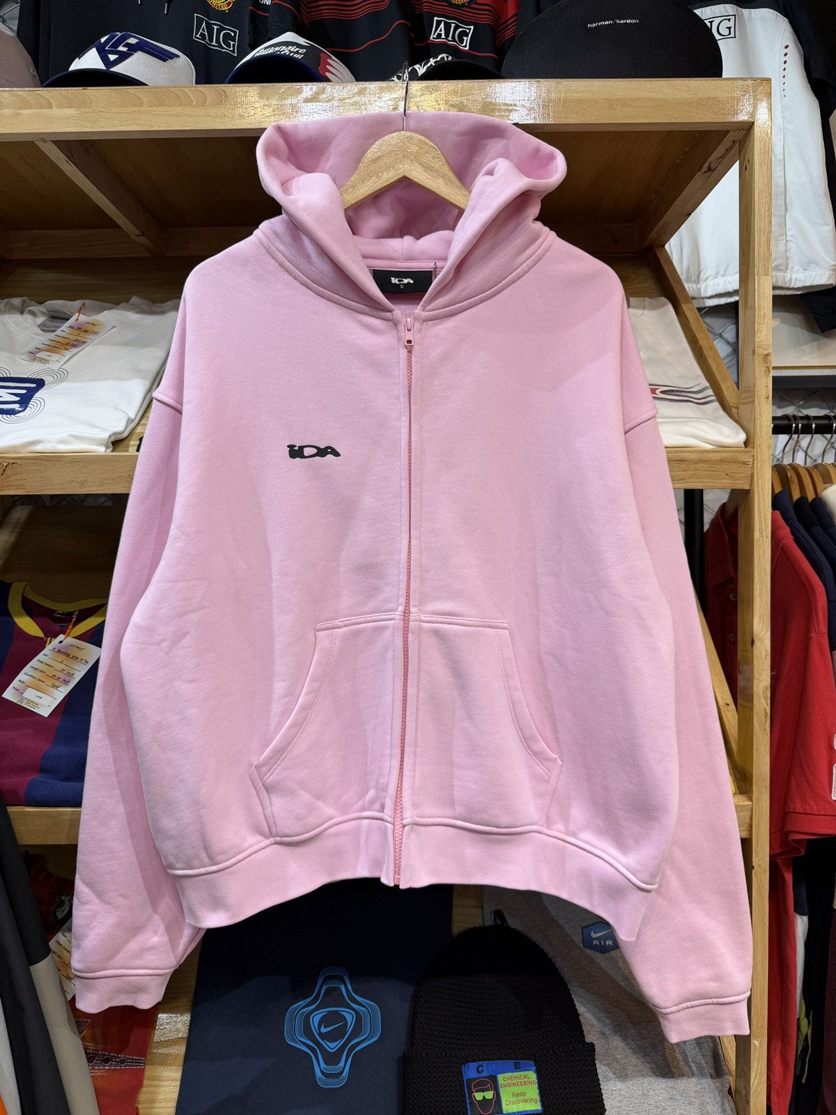 Other IDA SPLY Small Logo Zipper Hoodie | Grailed