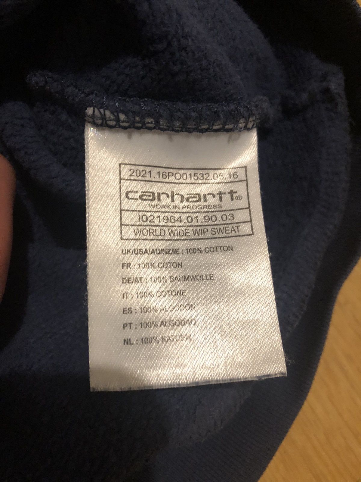 Carhartt × Carhartt Wip Carhartt world wide wip sweatshirt (M) Size US M / EU 48-50 / 2 - 10 Thumbnail