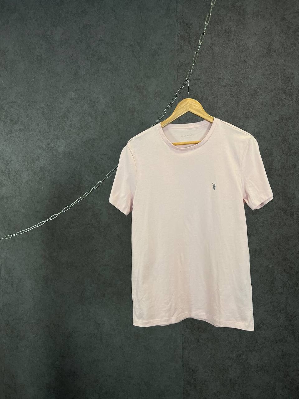 Allsaints Allsaints logo pink tee Size US M / EU 48-50 / 2 - 1 Thumbnail
