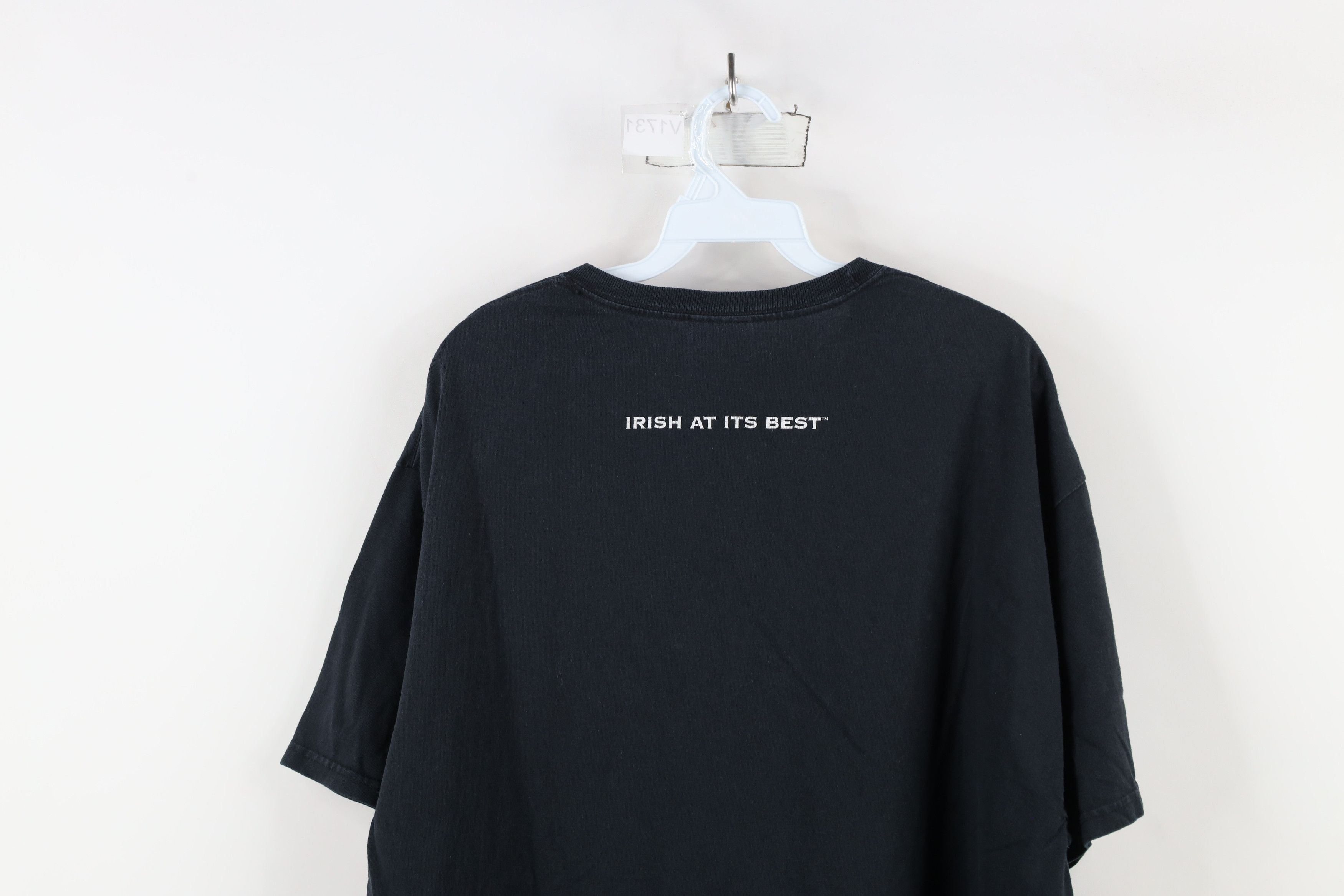 Vintage Vintage Spell Black Bush Irish Whiskey Short Sleeve T-Shirt Size US XL / EU 56 / 4 - 10 Thumbnail