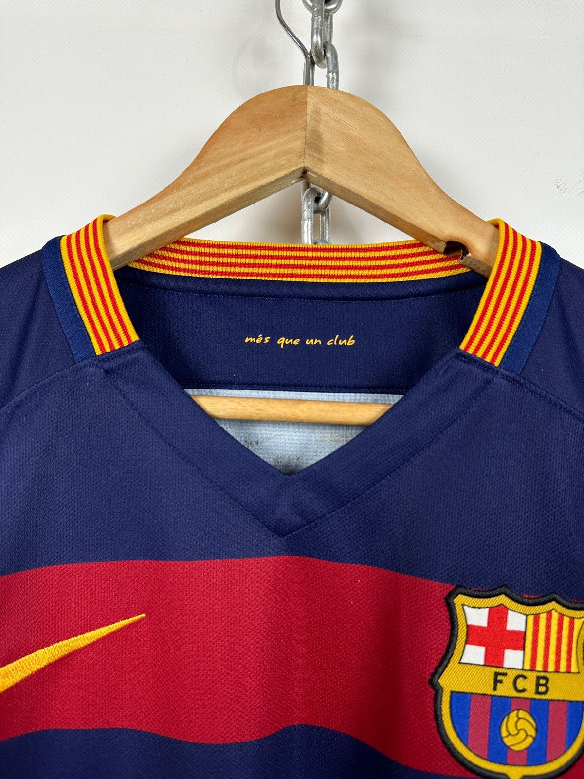 2015/16 Nike Barcelona FC Home Soccer Jersey