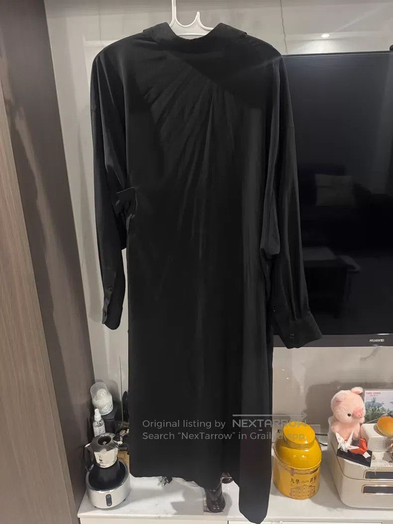 Yohji Yamamoto Yohji Yamamoto size 1 Side drawstring long shirt dress Size S / US 4 / IT 40 - 2 Thumbnail