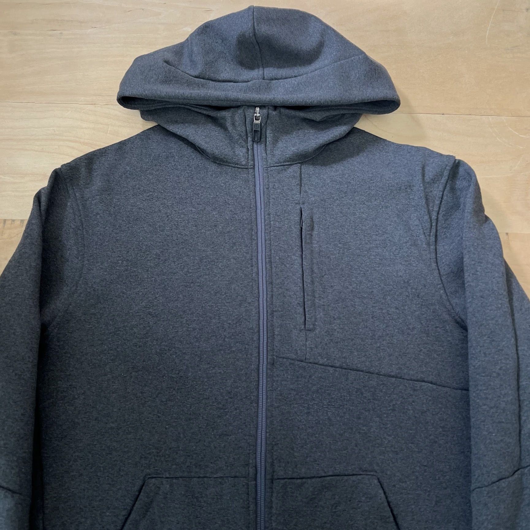 Lululemon Lululemon City Sweat Zip Hoodie Small Gray Hooded Utility Athleisure Workout Shirt Mens XS? Size US S / EU 44-46 / 1 - 3 Thumbnail