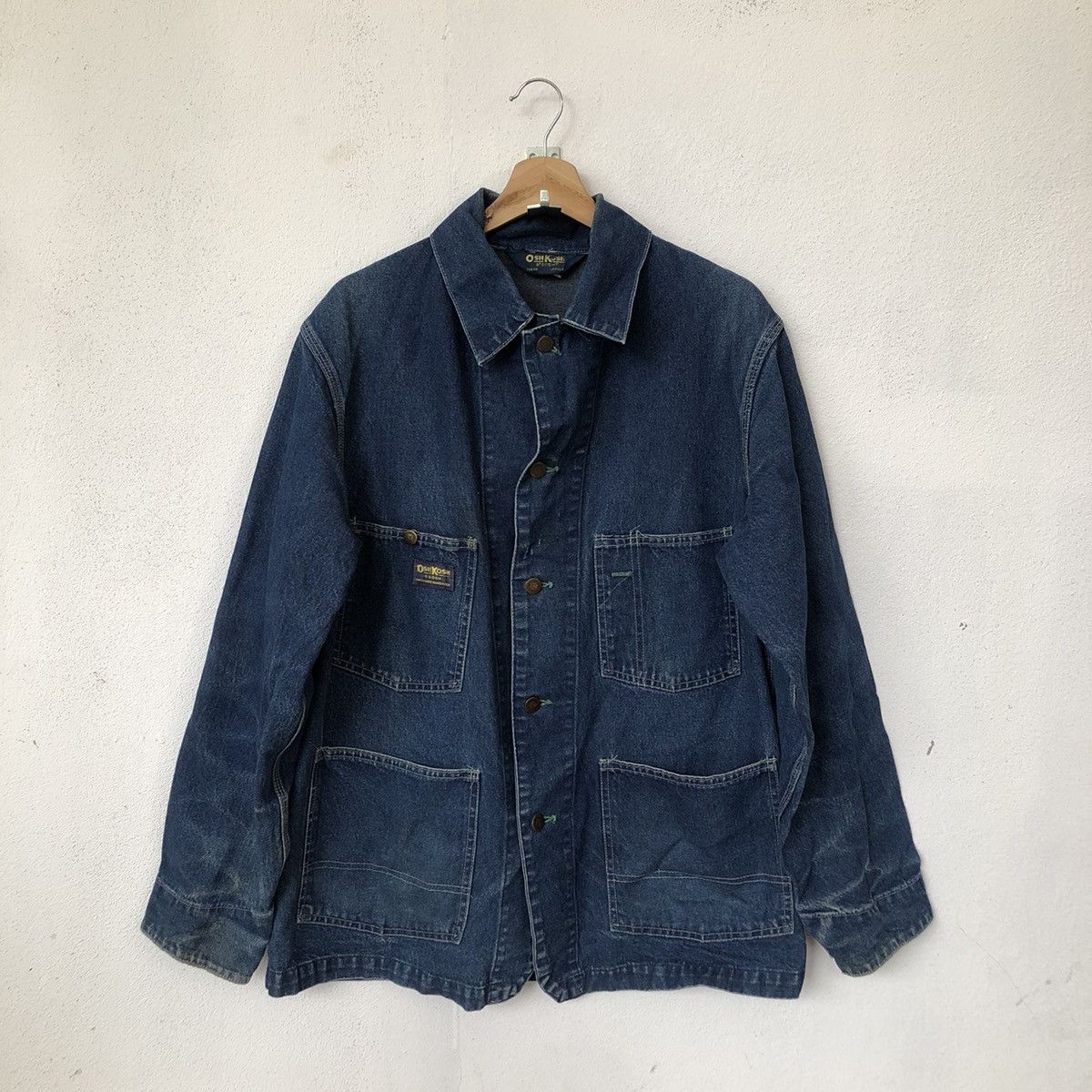 Oshkosh × Vintage Oshkosh Bgosh Union Made Sanforized Worker Jacket Size US L / EU 52-54 / 3 - 1 Thumbnail