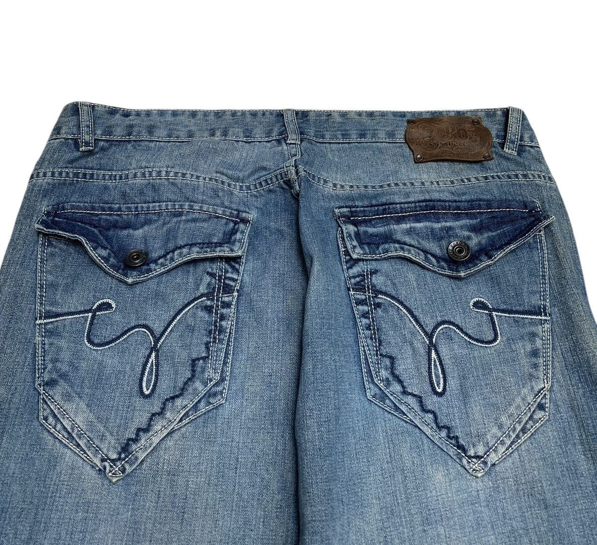 Ecko Unltd. × Vintage Rare Design Vintage Ecko Untld Oversized Baggy Jeans 2000s Size US 40 / EU 56 - 4 Thumbnail