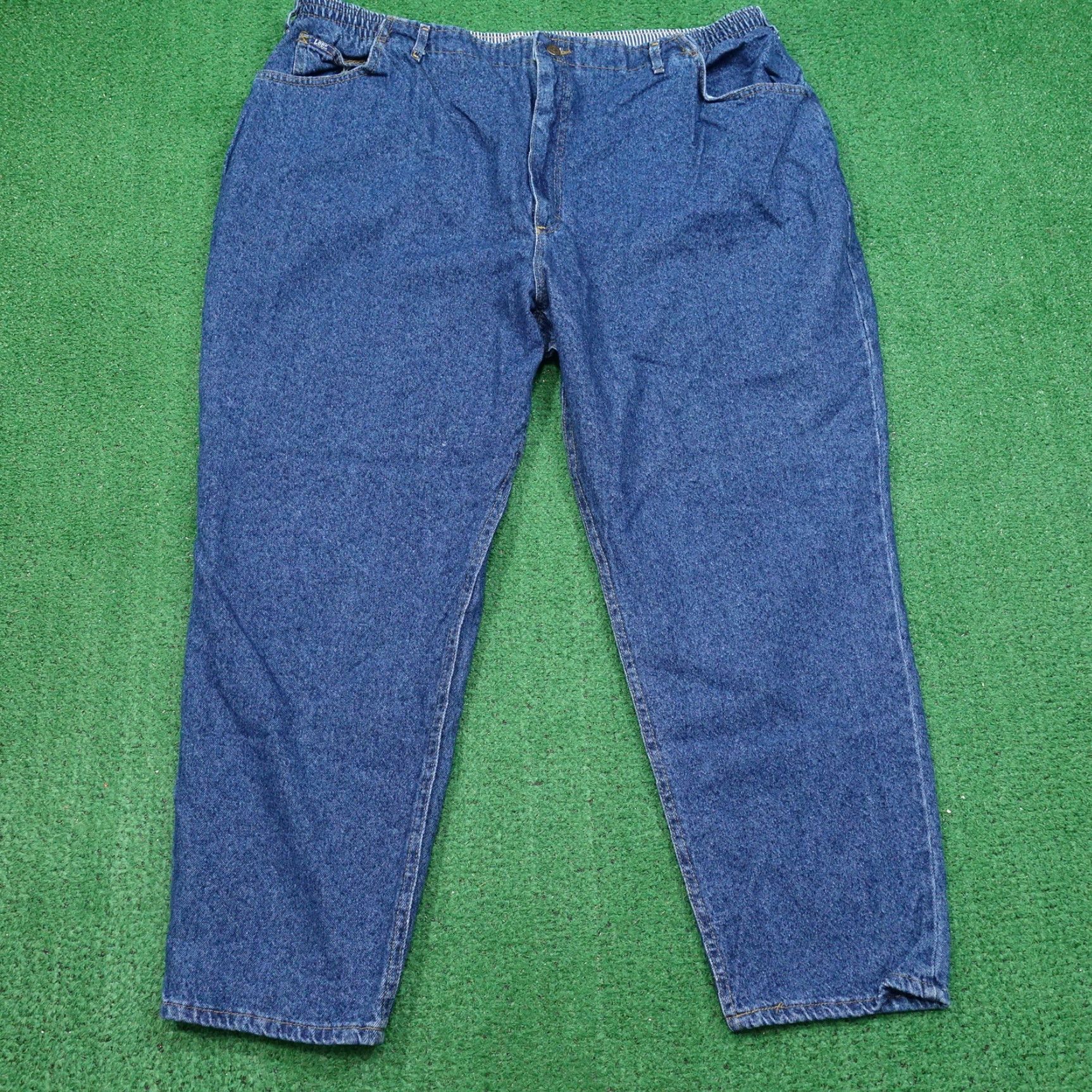 Lee VINTAGE Lee USA DENIM Jeans WOMENS 30 MED Tapered 43x28 Blue - 90s/Marketing, 80s, 70s? (If decades) Size 30" / US 8 / IT 44 - 3 Thumbnail