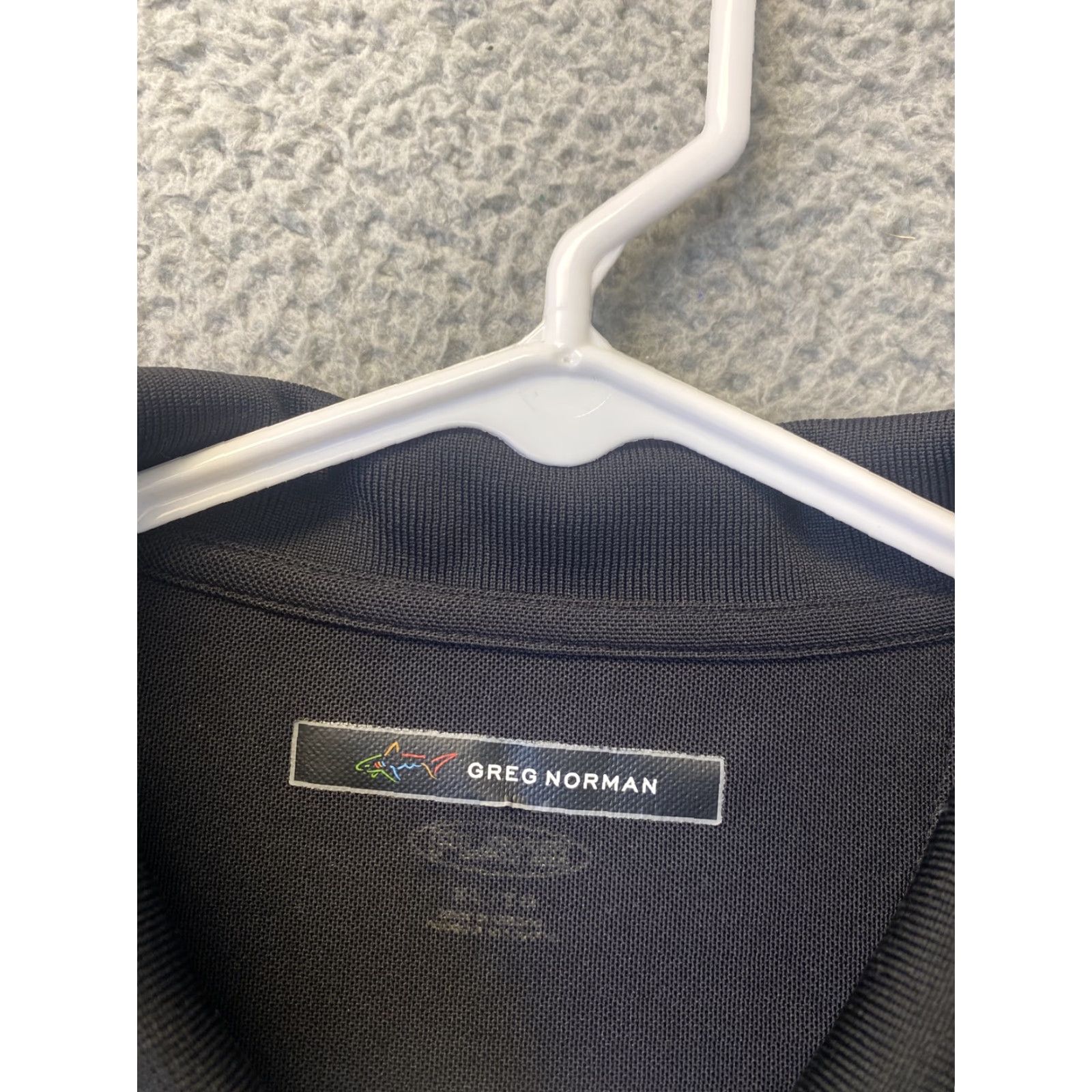 Vintage Greg Norman Polo Shirt Adult XL Black Heatgear Casual Golf Loose Mens 35-98 Size US XL / EU 56 / 4 - 5 Thumbnail