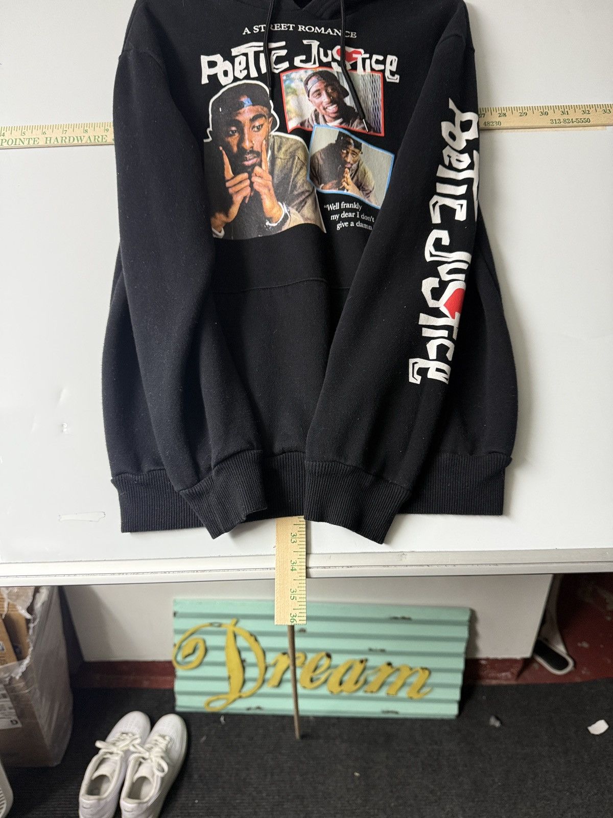 Chemistry VINTAGE 2-PAC - Poetic Justice Men’s S - Rare Black Hoodie Size US S / EU 44-46 / 1 - 5 Thumbnail