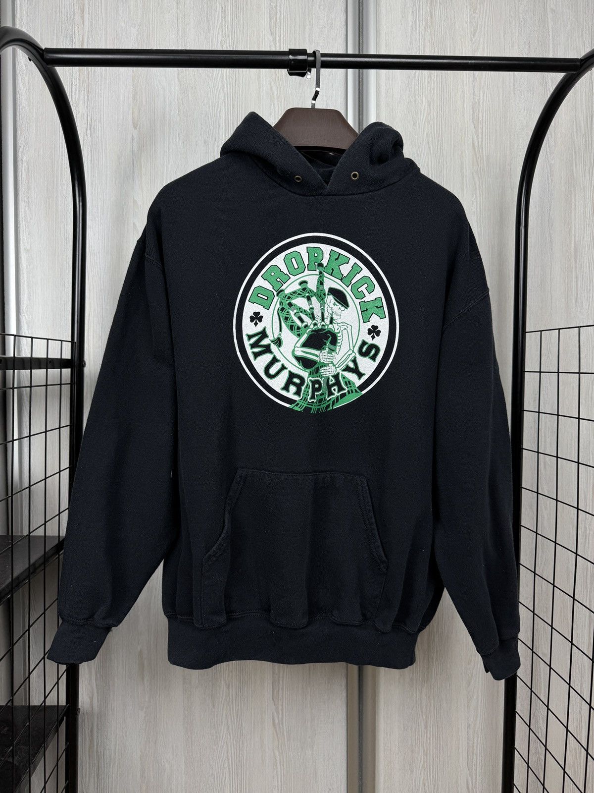 Fruit Of The Loom Dropkick Murphy’s vintage y2k #58 hoodie skeleton Ireland Size US L / EU 52-54 / 3 - 1 Thumbnail