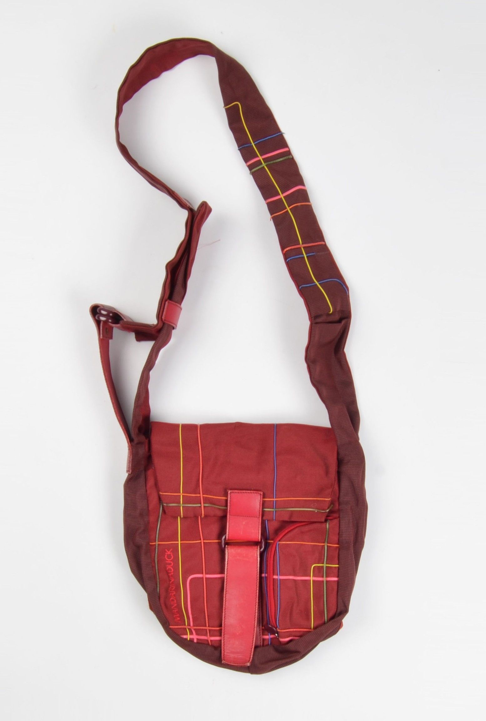 Mandarina Duck Mandarina Duck Y2K Crossbody Multipocket Messenger Bag Size ONE SIZE - 1 Thumbnail