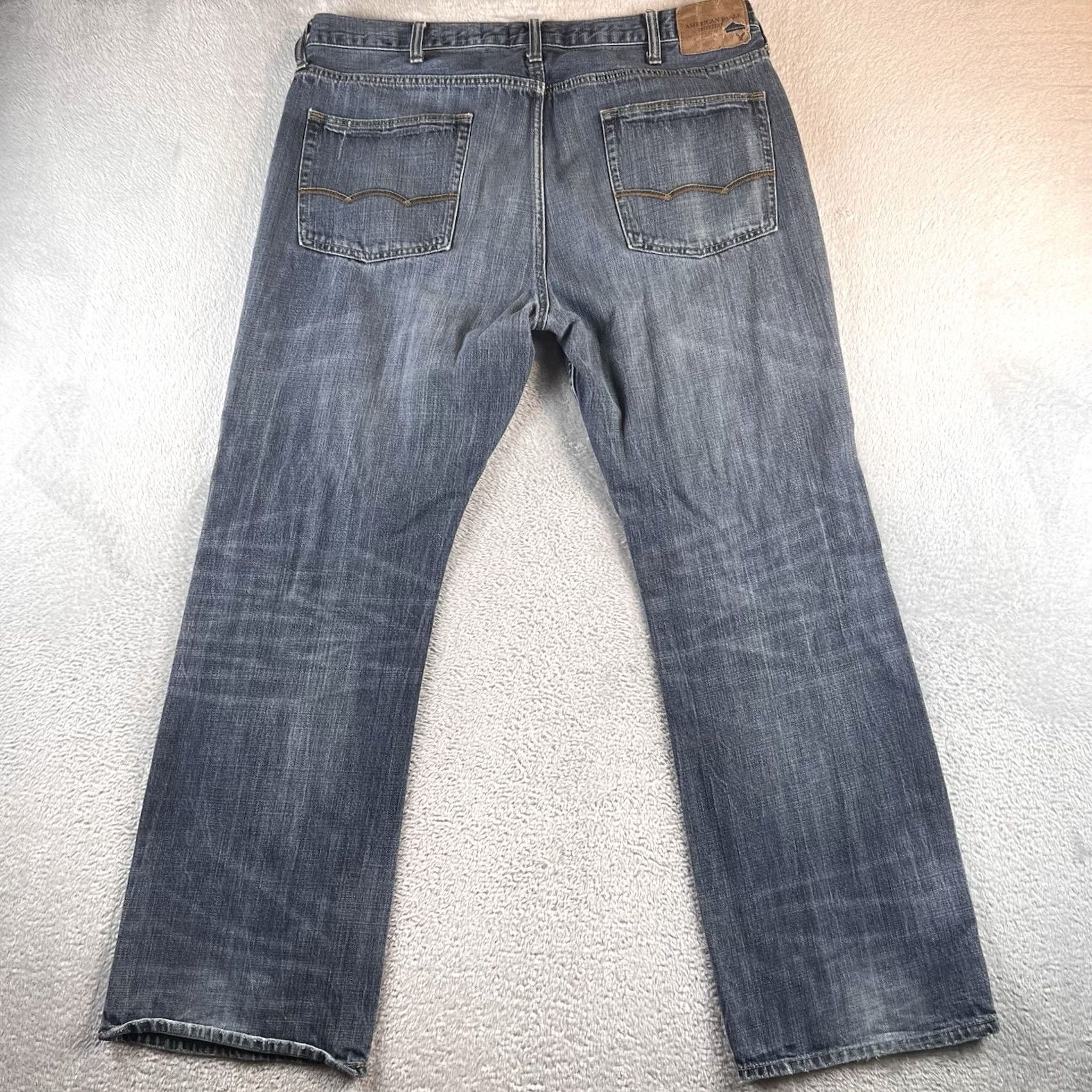 American Eagle Outfitters VINTAGE American Eagle Outfitters Jeans Bootcut Denim Blue Medium Wash Mens 38x32 38x30 Regular Inseam 32 Pockets Cowboy Grunge Size US 38 / EU 54 - 2 Thumbnail