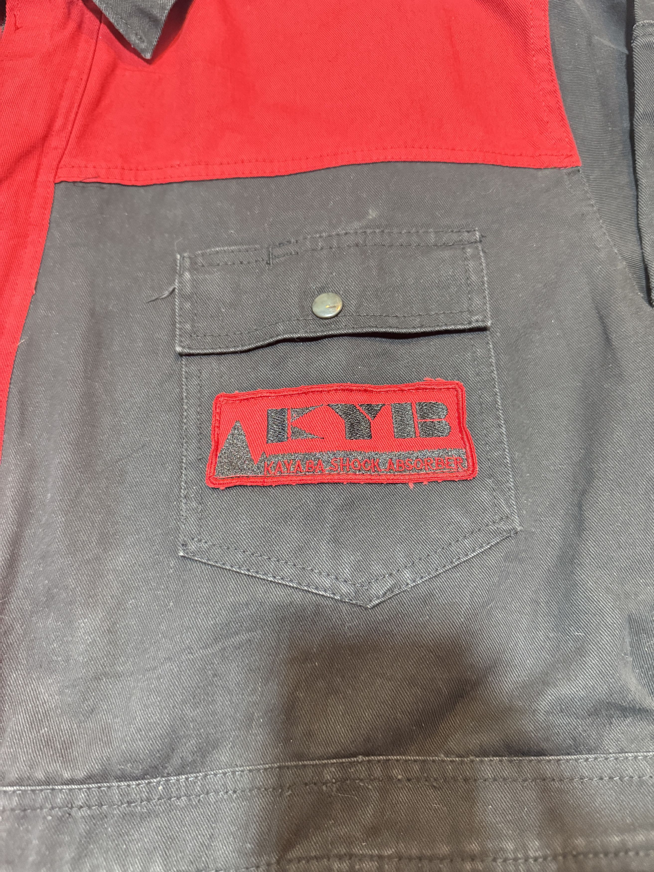 Sports Specialties Vintage KYB KAYABA Shock Absorber Techician Coverall Size US 42 / EU 58 - 3 Thumbnail