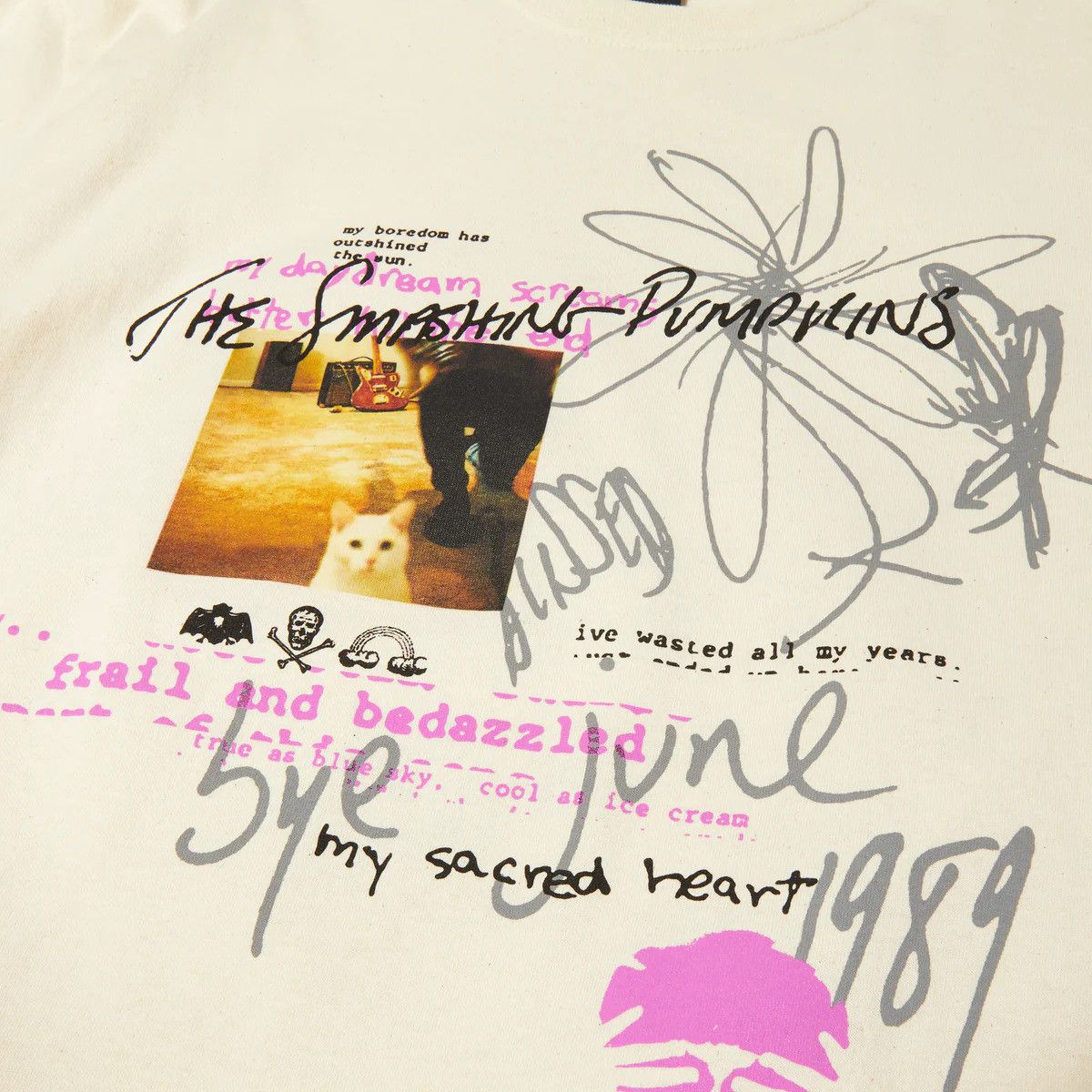 Band Tees × Huf HUF X Smashing Pumpkins Bye June T-Shirt 2XL NEW Size US XXL / EU 58 / 5 - 3 Thumbnail