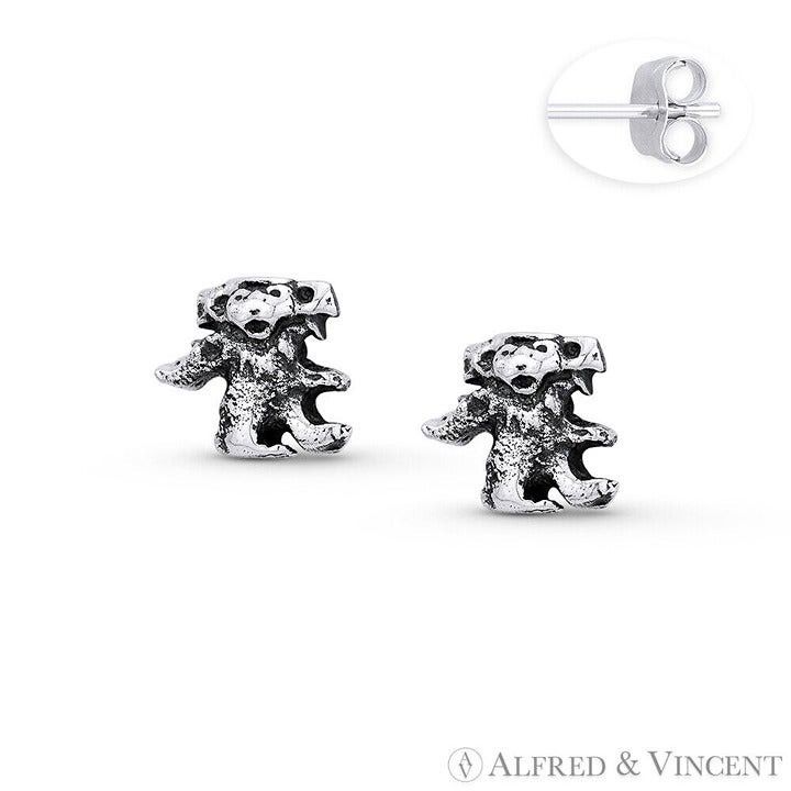 Other Walking Baby Bear Stud Earrings in .925 Sterling Silver Size ONE SIZE - 1 Preview