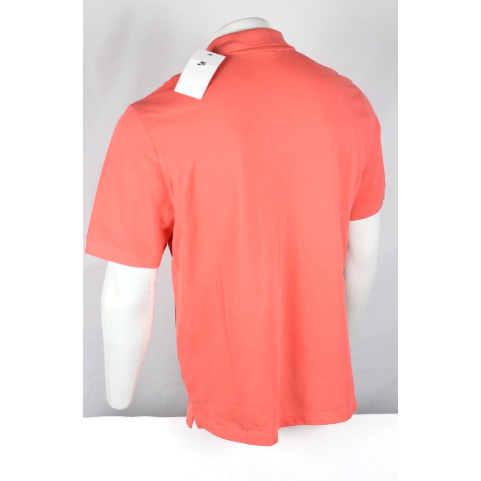 Nike Nike Club Polo Shirt Men Short Sleeve Large Coral Pink 100% Cotton Regular Fit Button Collared Golf Nike Mens Size US L / EU 52-54 / 3 - 5 Thumbnail