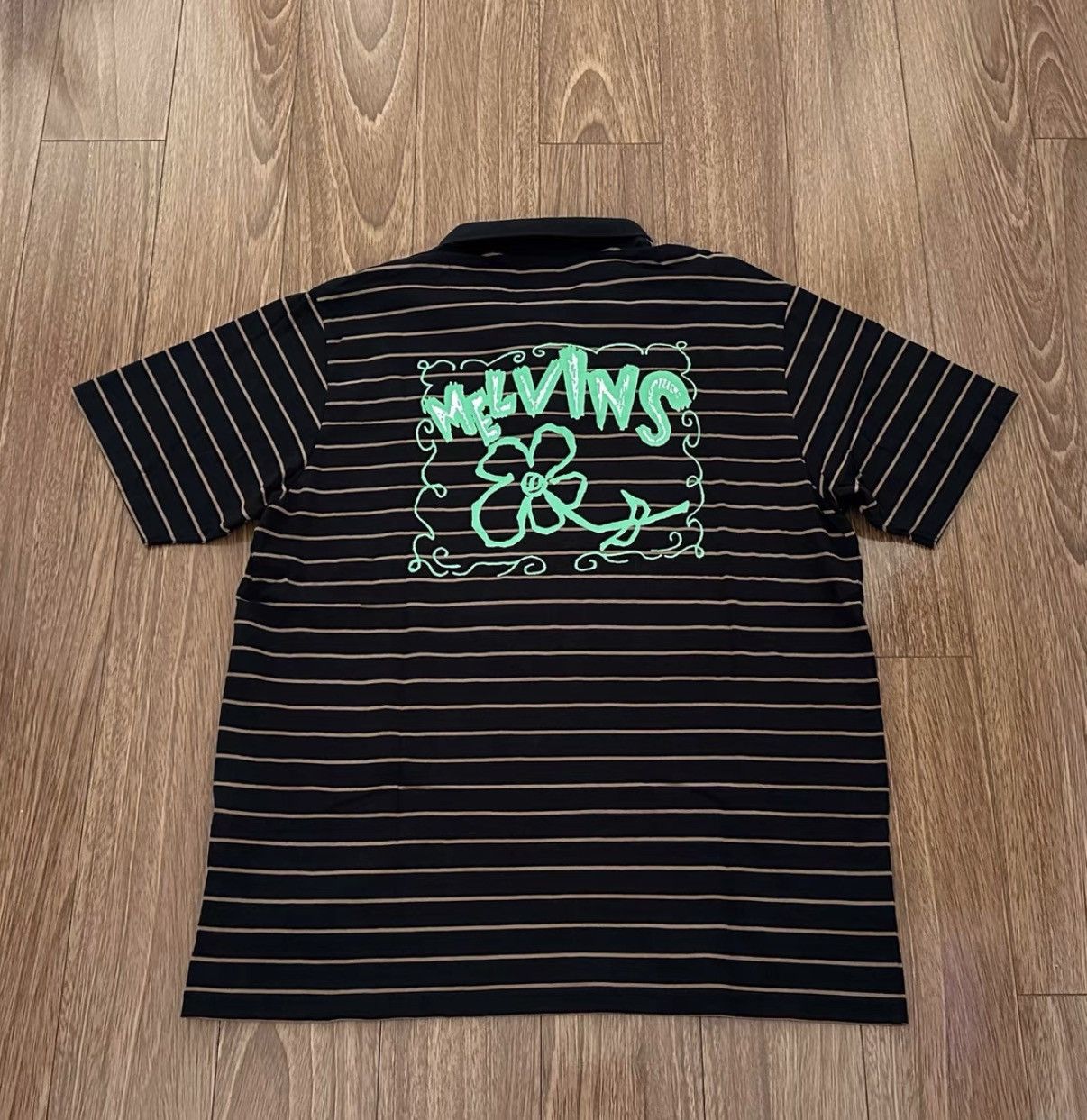 Supreme Supreme x Melvins SS24 Week 13 Stripe S/S Polo Shirt Size US XL / EU 56 / 4 - 2 Thumbnail