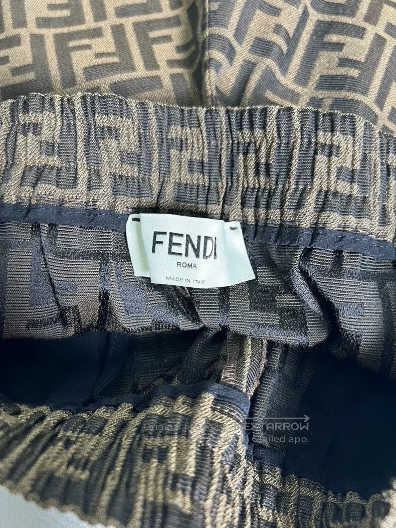 Fendi Fendi Classic Monogrammed Shorts Size 24" / US 00 / IT 34 - 4 Thumbnail
