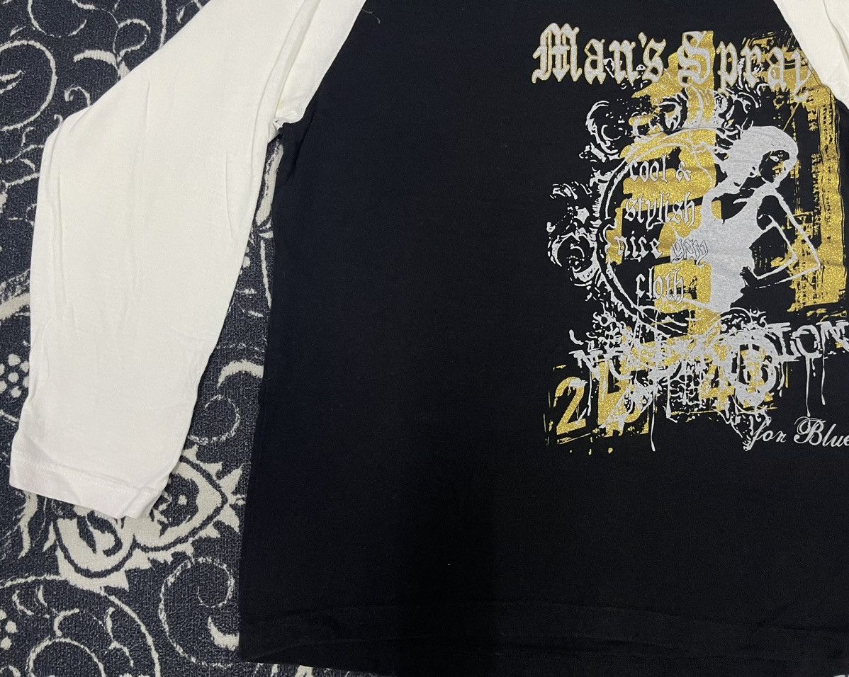 Japanese Brand 2000s HYSTERIC GLAMOUR INSPIRED 3QUATER SHIRT Size US M / EU 48-50 / 2 - 5 Thumbnail