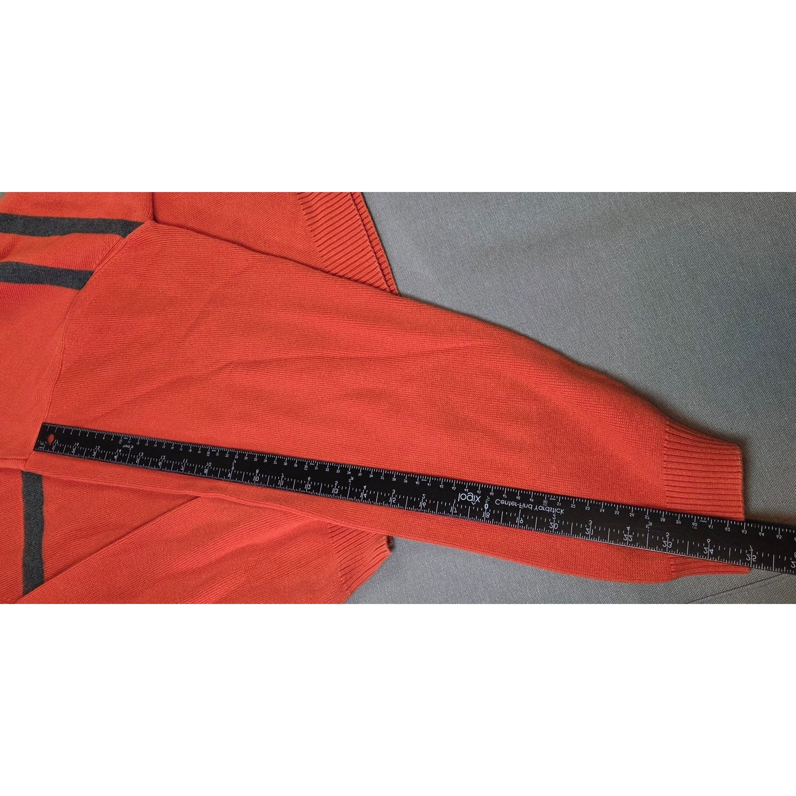Chaps Vintage Chaps RL XXL Orange Stripe Sweater Size US XXL / EU 58 / 5 - 11 Thumbnail