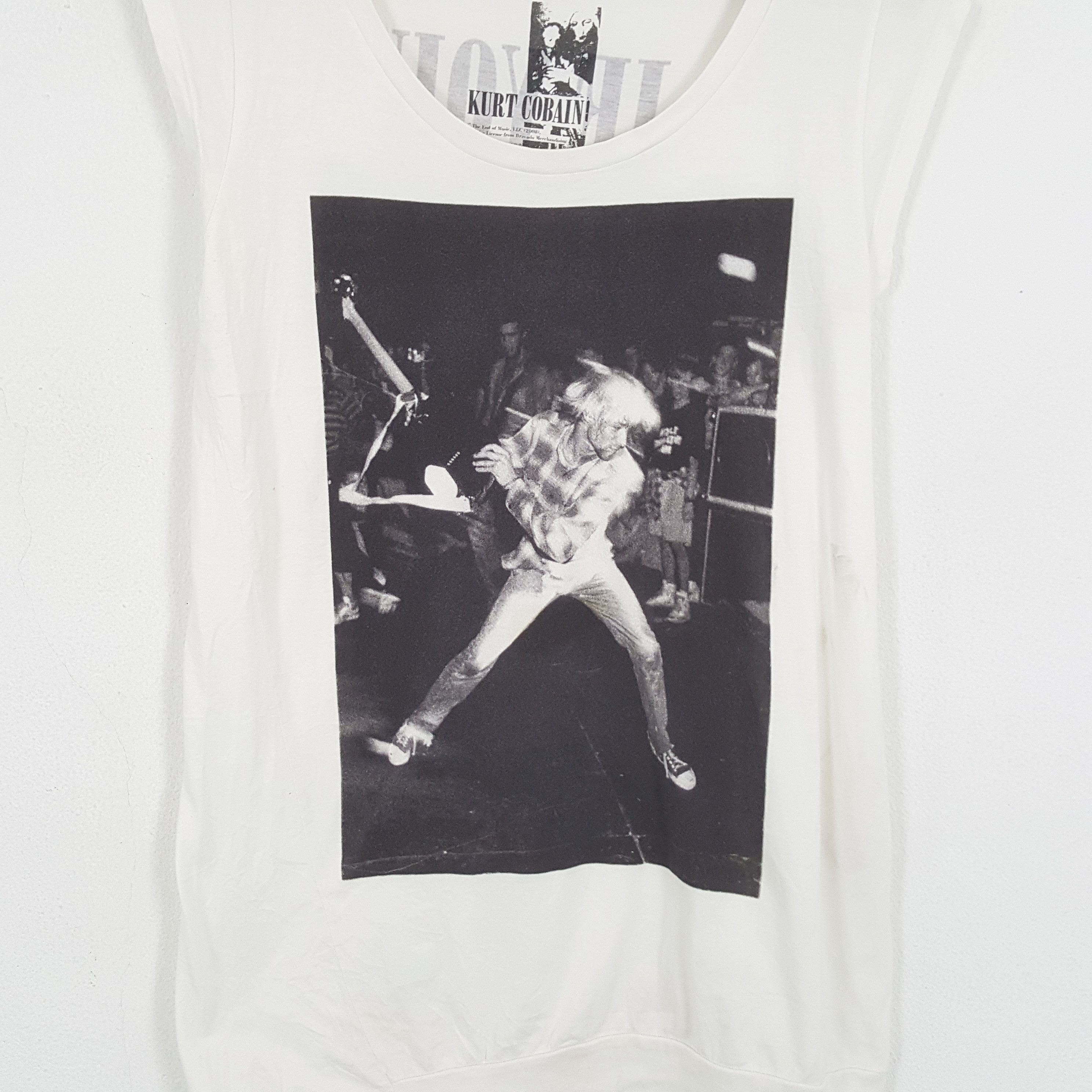 Hysteric Glamour × Vintage HYSTERIC GLAMOUR x KURT COBAIN Japanese Brand Tshirt Size US S / EU 44-46 / 1 - 2 Thumbnail