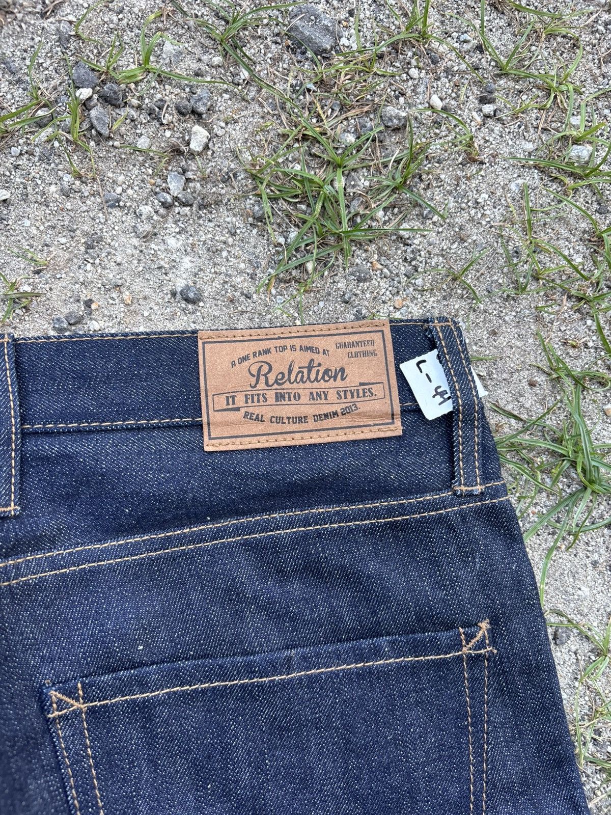 Japanese Brand Relation Selvedge Jeans Size US 32 / EU 48 - 5 Thumbnail