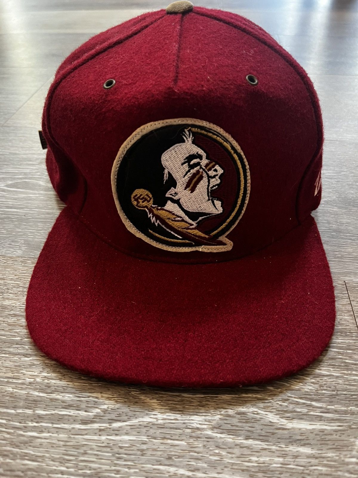 NCAA FSU Seminoles Leather Strap Hat Size ONE SIZE - 2 Thumbnail