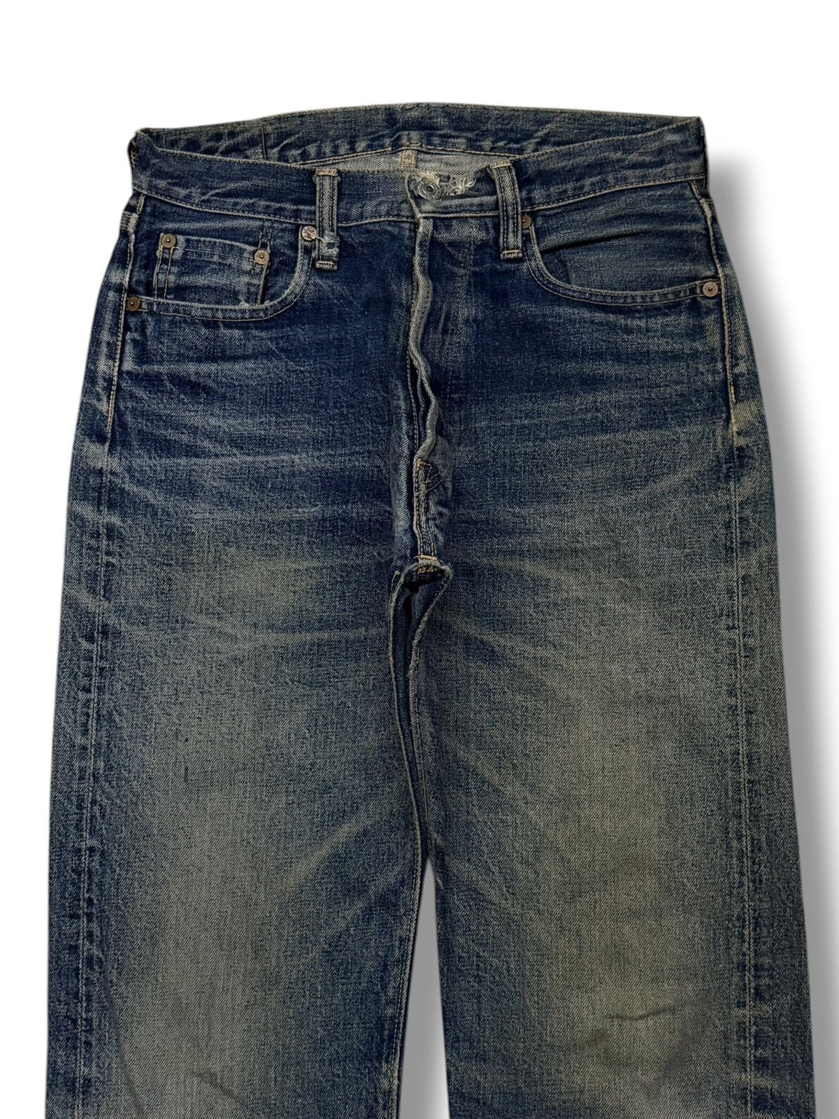 Denime Vintage 90s Denime Lot 013 Orizzonti Japan Selvedge | W29 Size US 29 - 4 Thumbnail