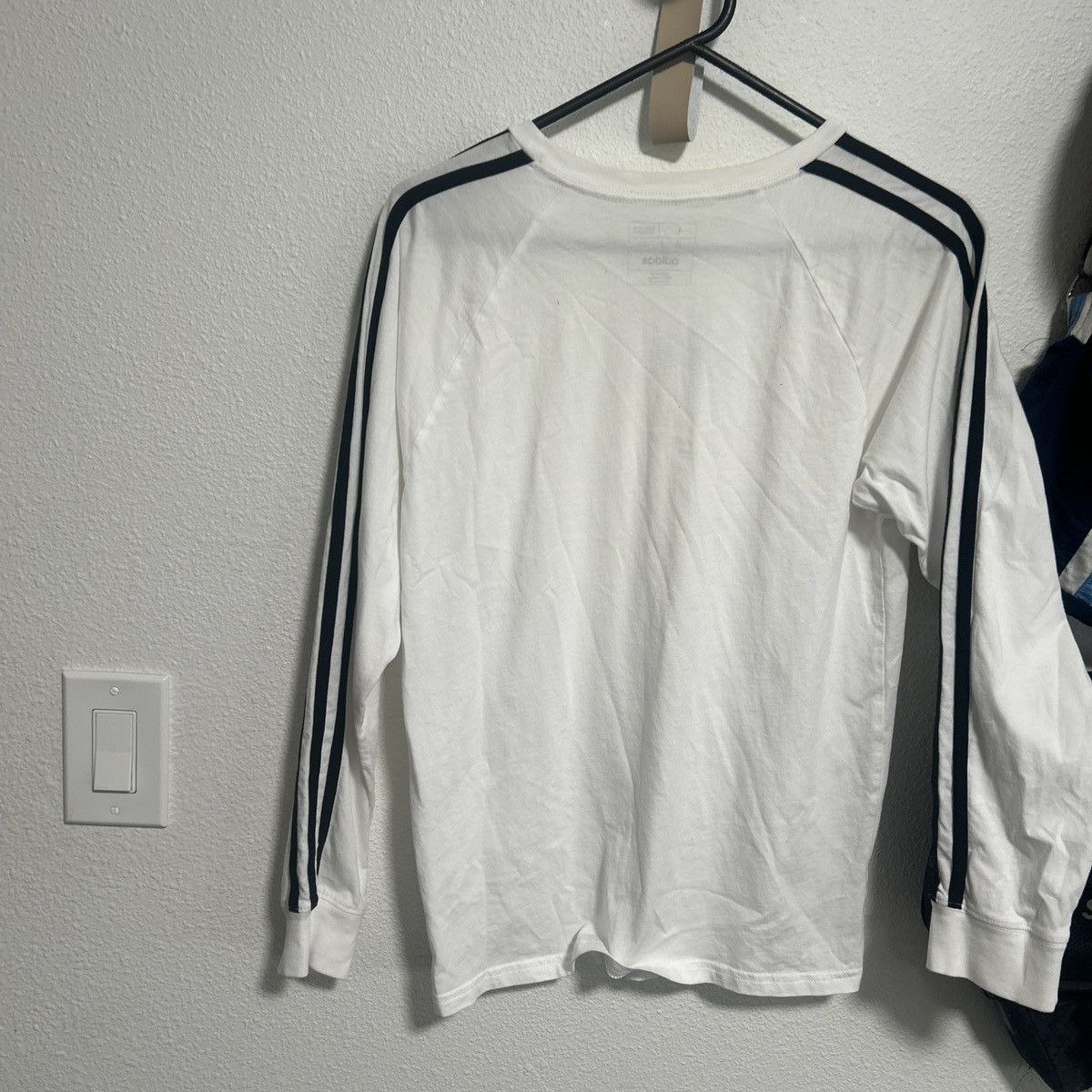 Adidas Adidas white long sleeve t-shirt size L Size L / US 10 / IT 46 - 3 Thumbnail