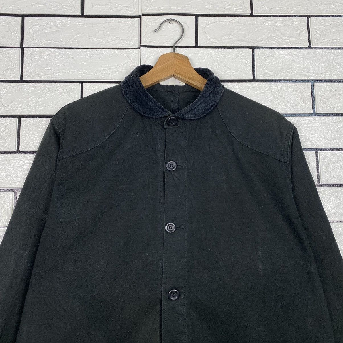 Japanese Brand 📌Vintage Button Chore Jacket Unbranded Issey Miyake Size US M / EU 48-50 / 2 - 4 Thumbnail