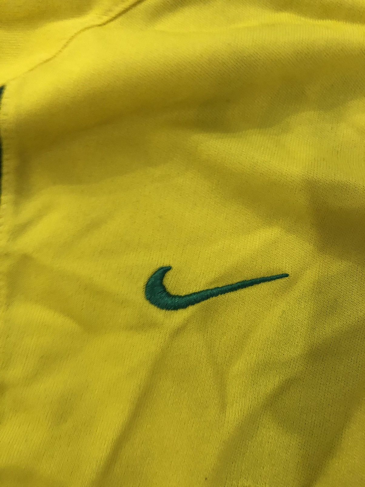 Vintage VINTAGE BRAZIL #10 RIVALDO BOOTLEG JERSEY Size US L / EU 52-54 / 3 - 3 Thumbnail