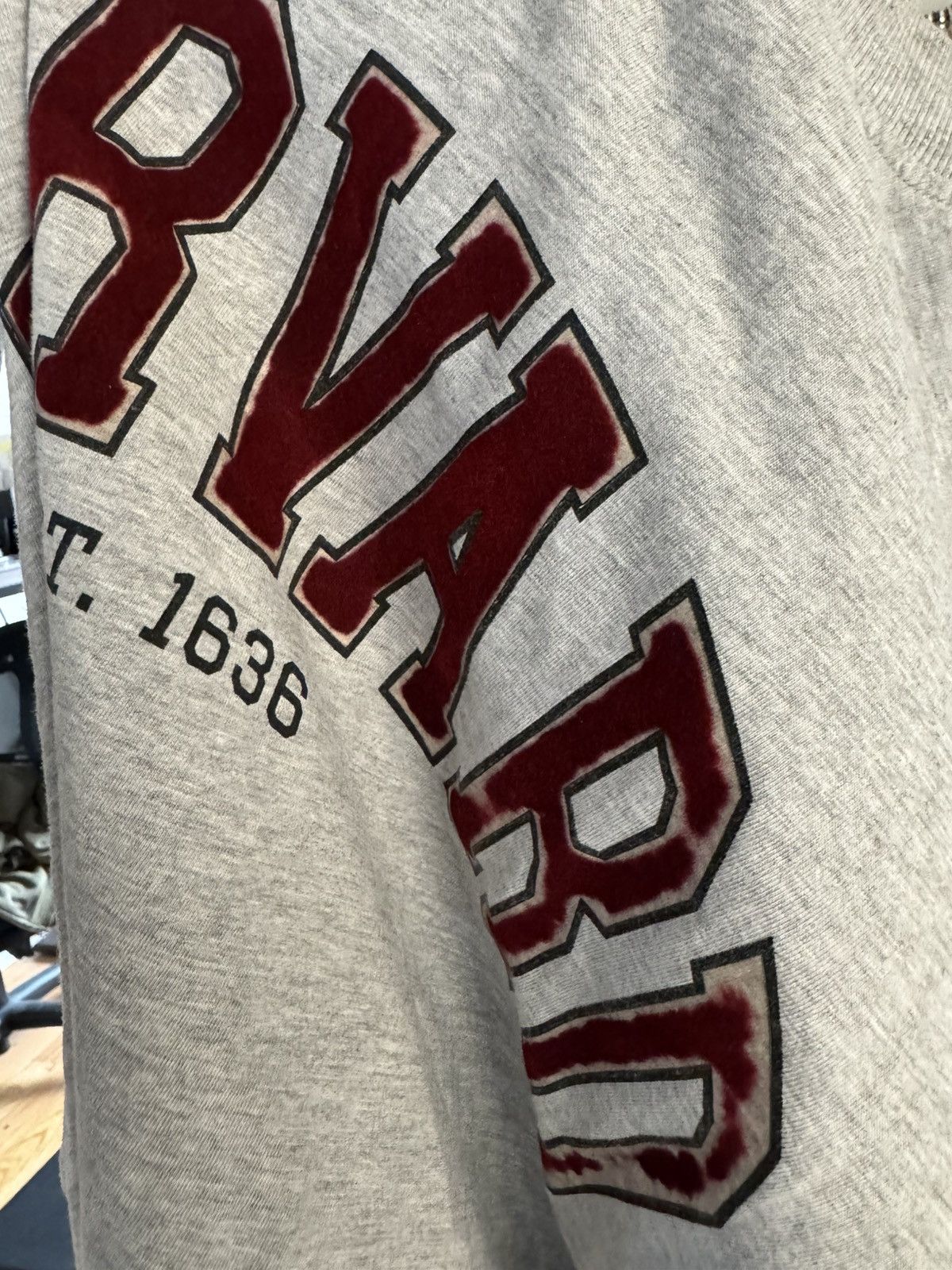 Vintage Vintage Harvard collage faded tee Size US L / EU 52-54 / 3 - 4 Thumbnail