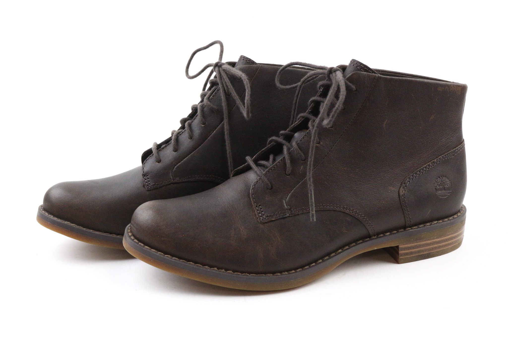 Timberland A23FH UK4 Leather Brown 79590 Size US 6 / IT 36 - 2 Thumbnail