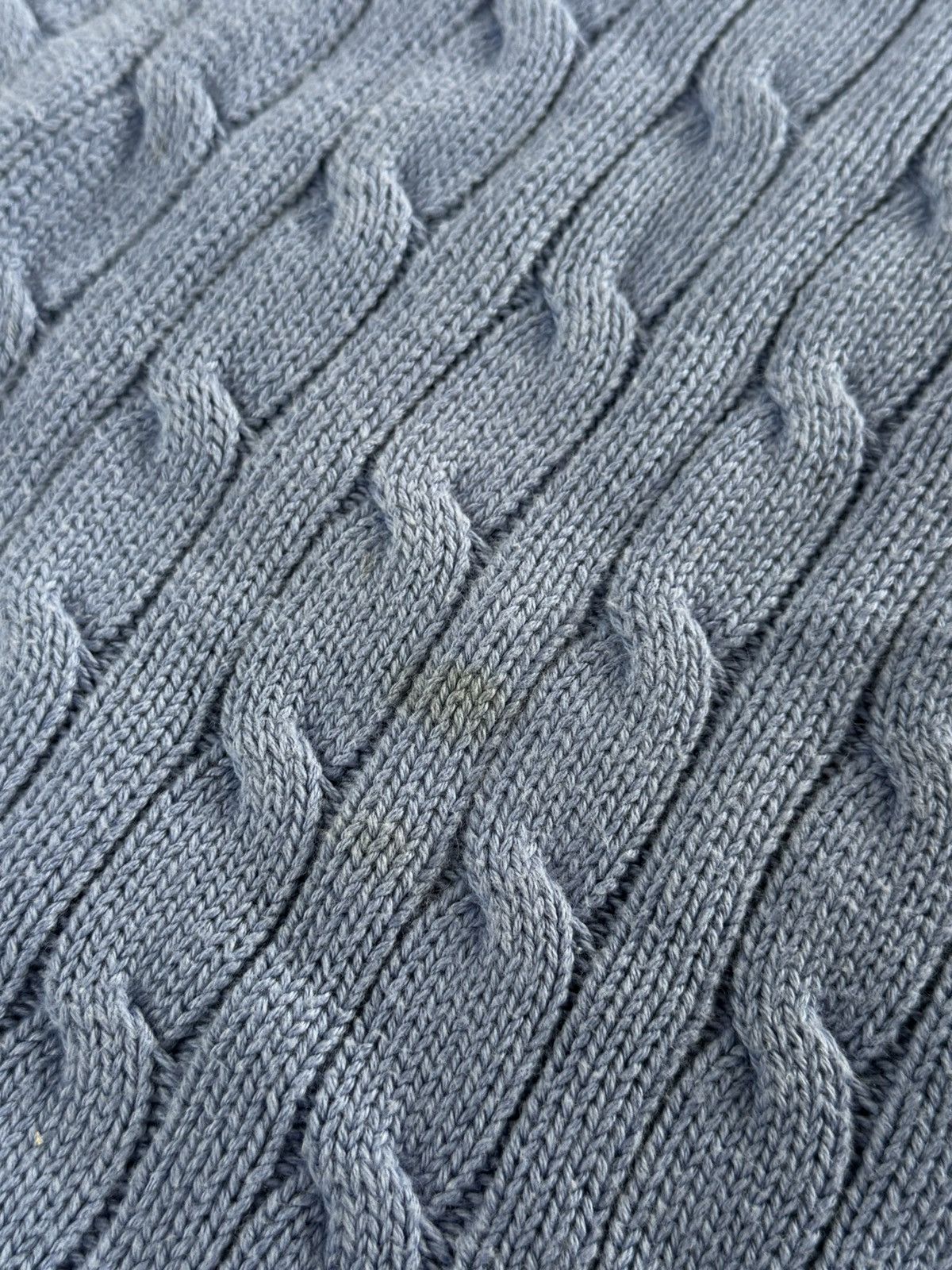 Polo Ralph Lauren Polo Ralph Lauren Vintage 90’s Cable Knit Vest Size XL / US 12-14 / IT 48-50 - 10 Thumbnail